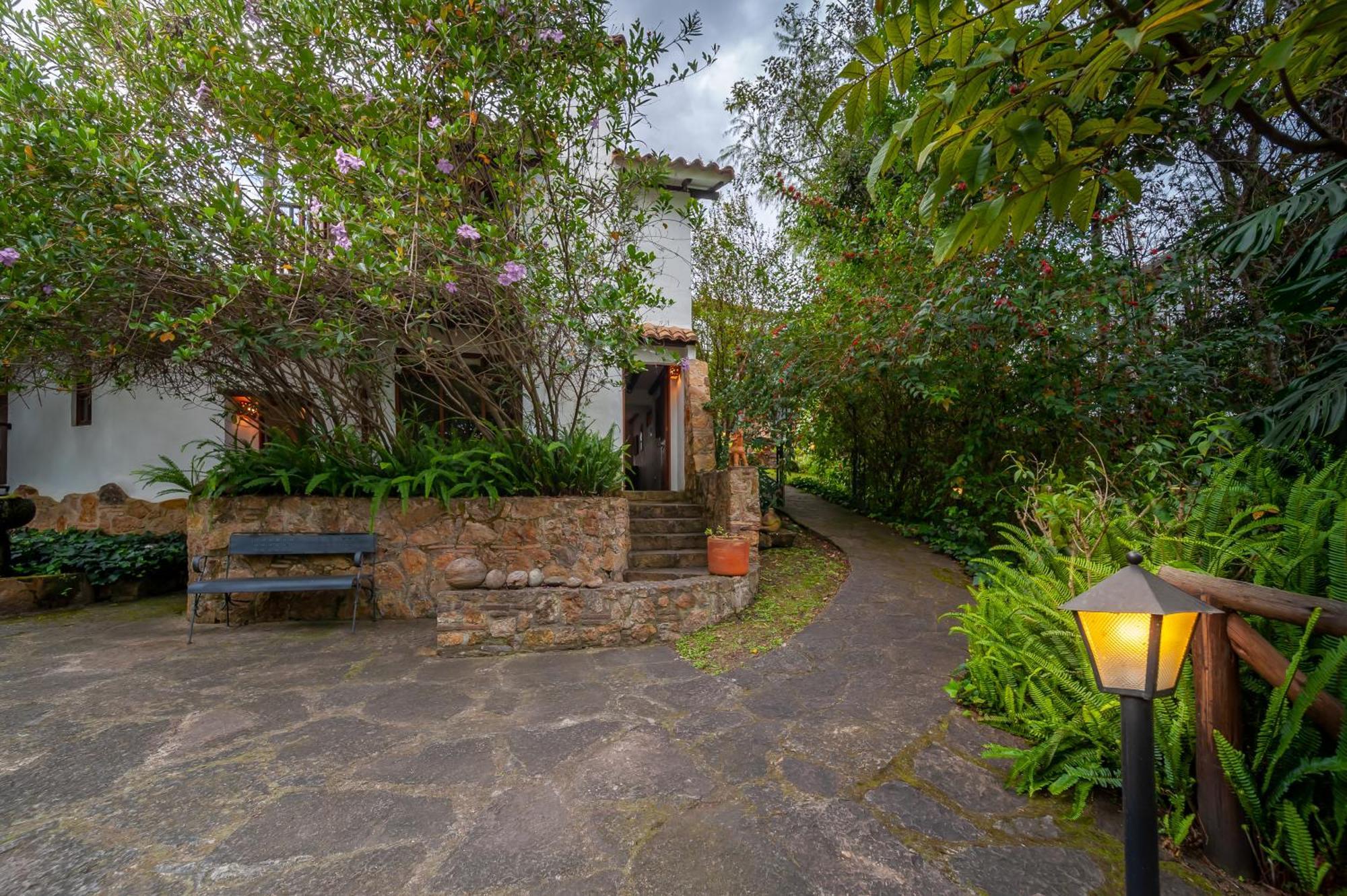 Casa De Las Aguas Villa de Leyva Eksteriør bilde